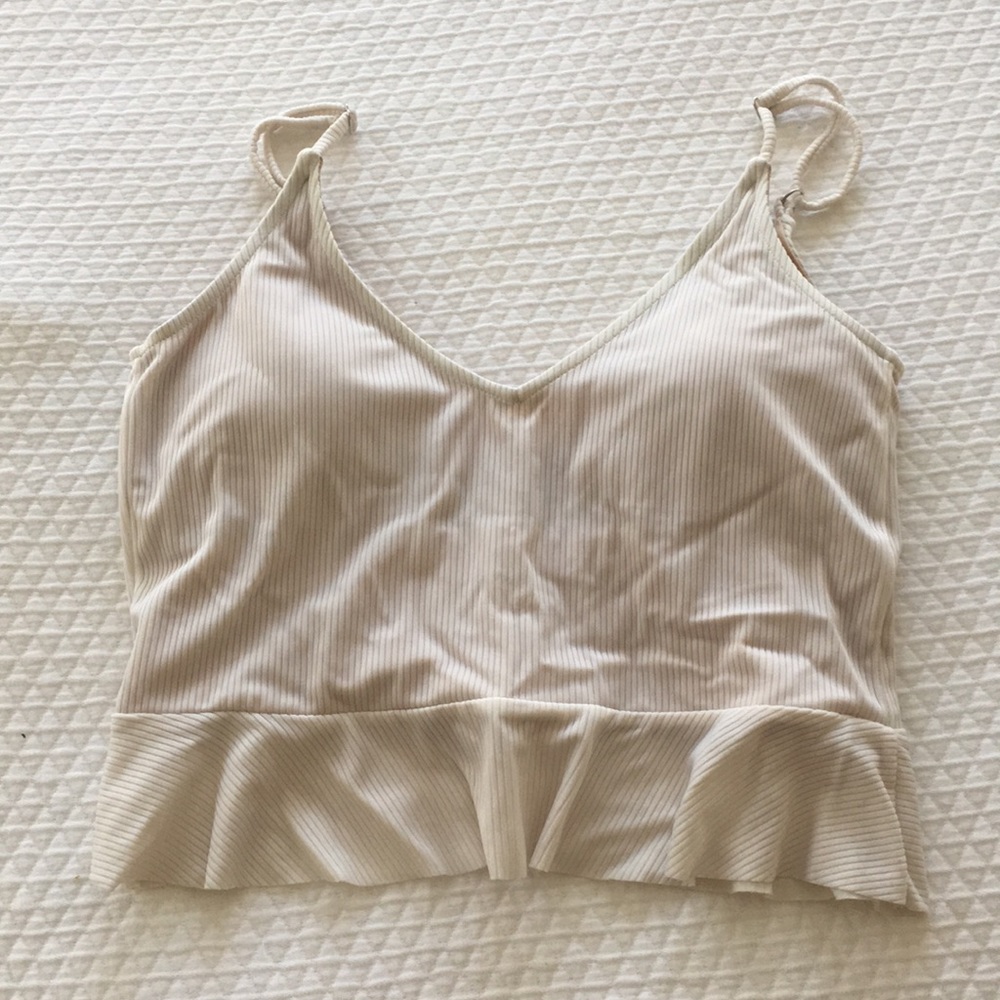 Kortni Jeane Ribbed Swim Top